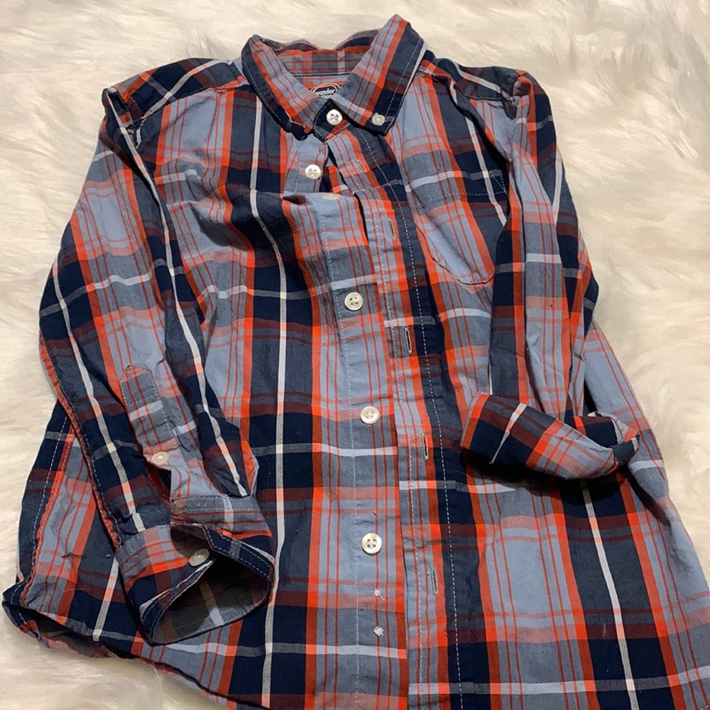 Plaid button up